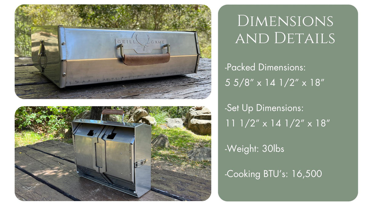Grill Game G3 - Pick up at TCG or call us to ship