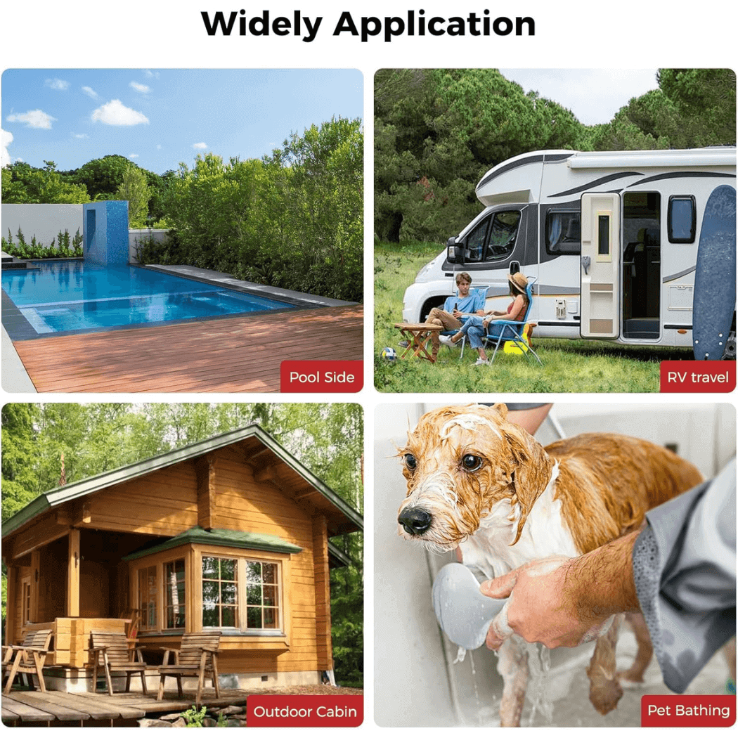 Camplux BW264 Camping Water Heater Propane