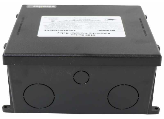30 AMP 120V automatic transfer switch with quick-flip connector