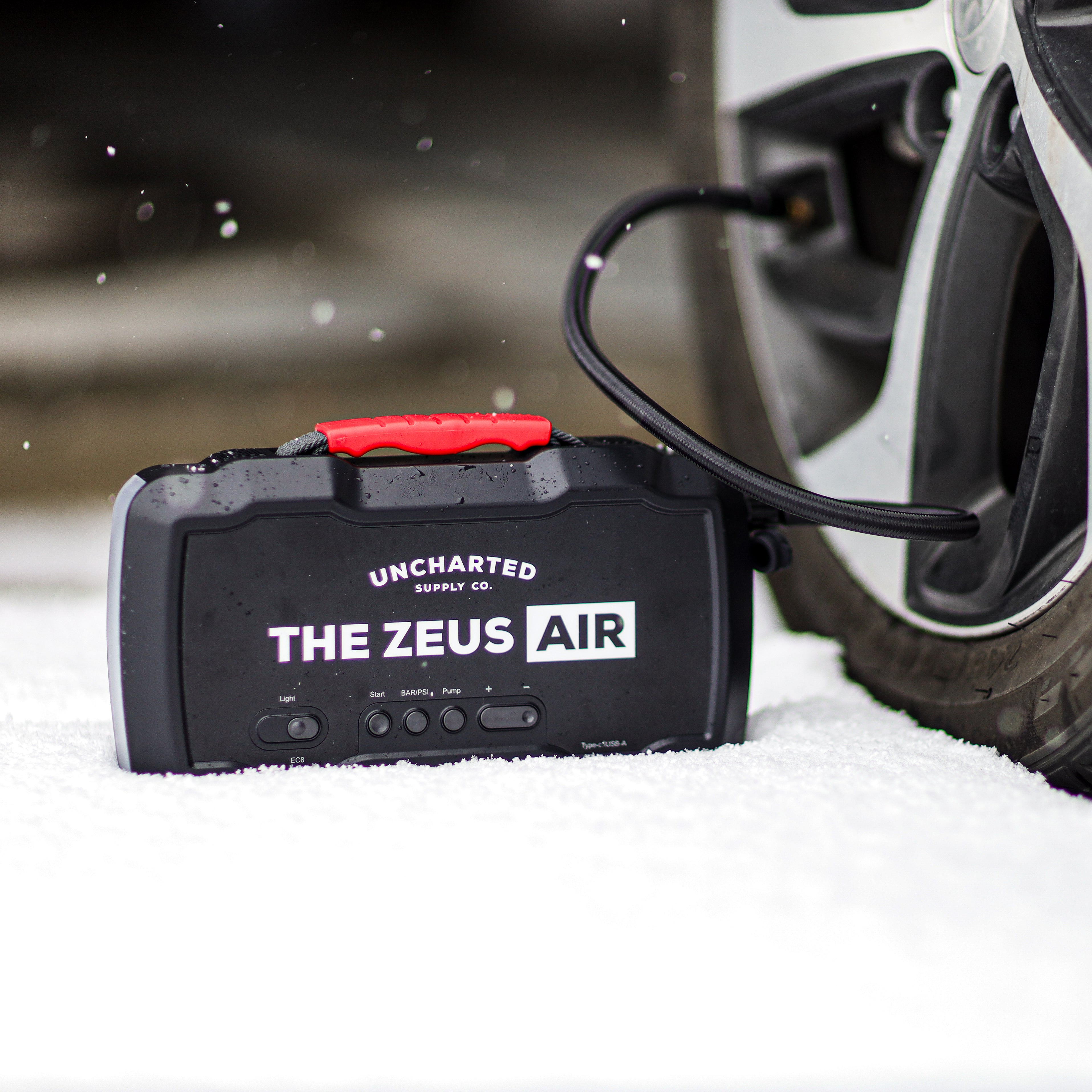 The Zeus Air Jump Starter/Inflator