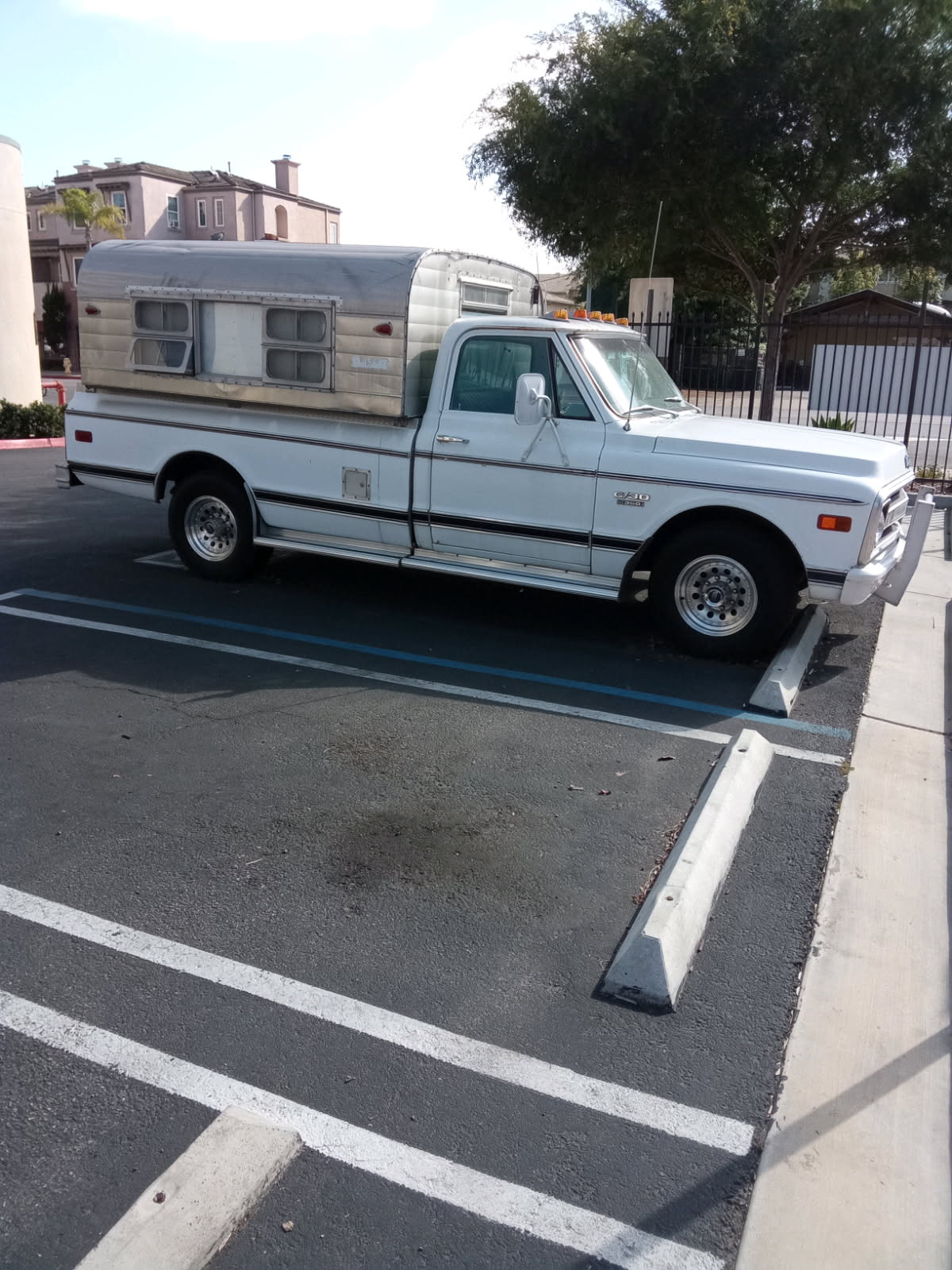 Rare 1969 Chevy C-30 Longhorn 1-Ton with Vintage 1958 Alaskan Camper