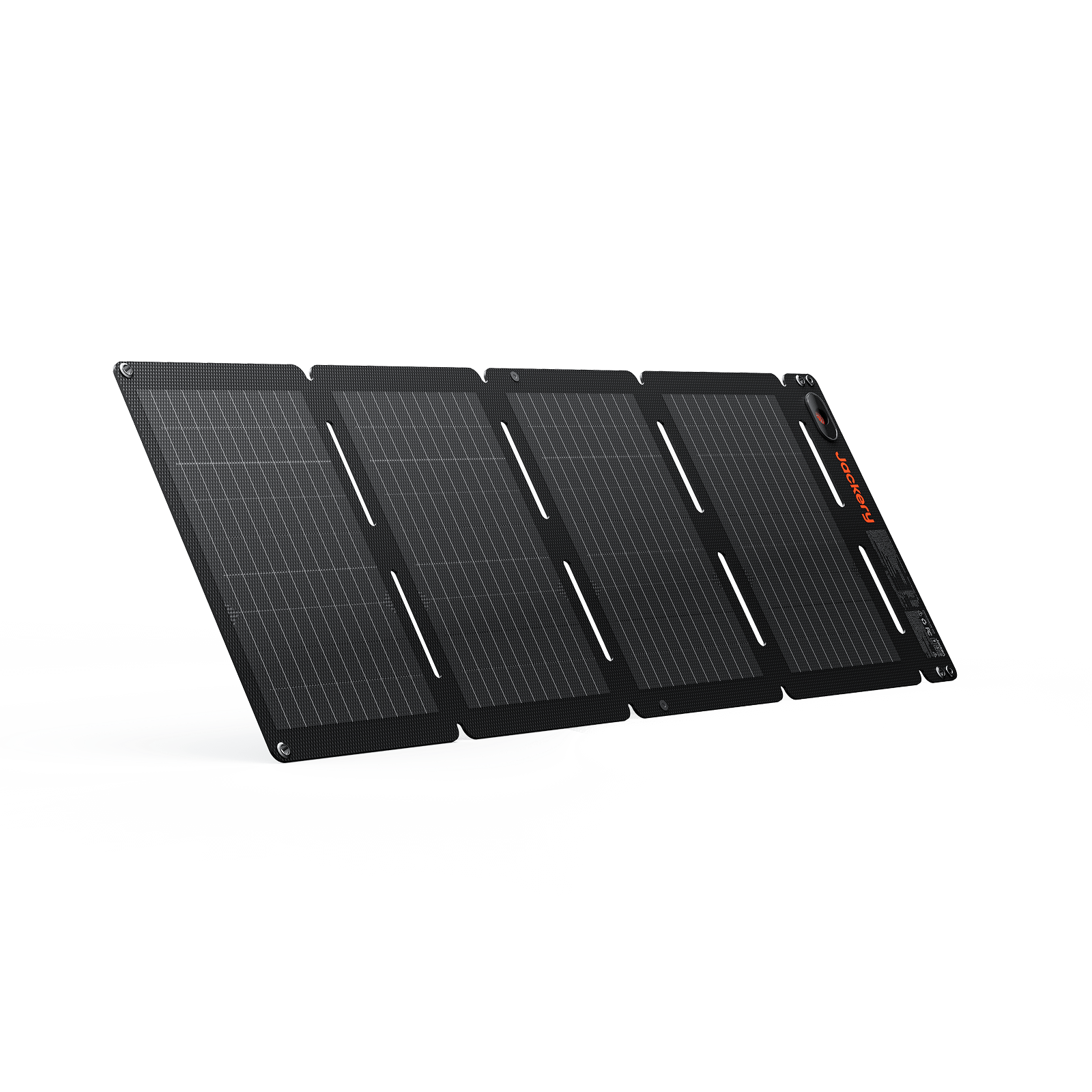 4-panel solar on transparent background