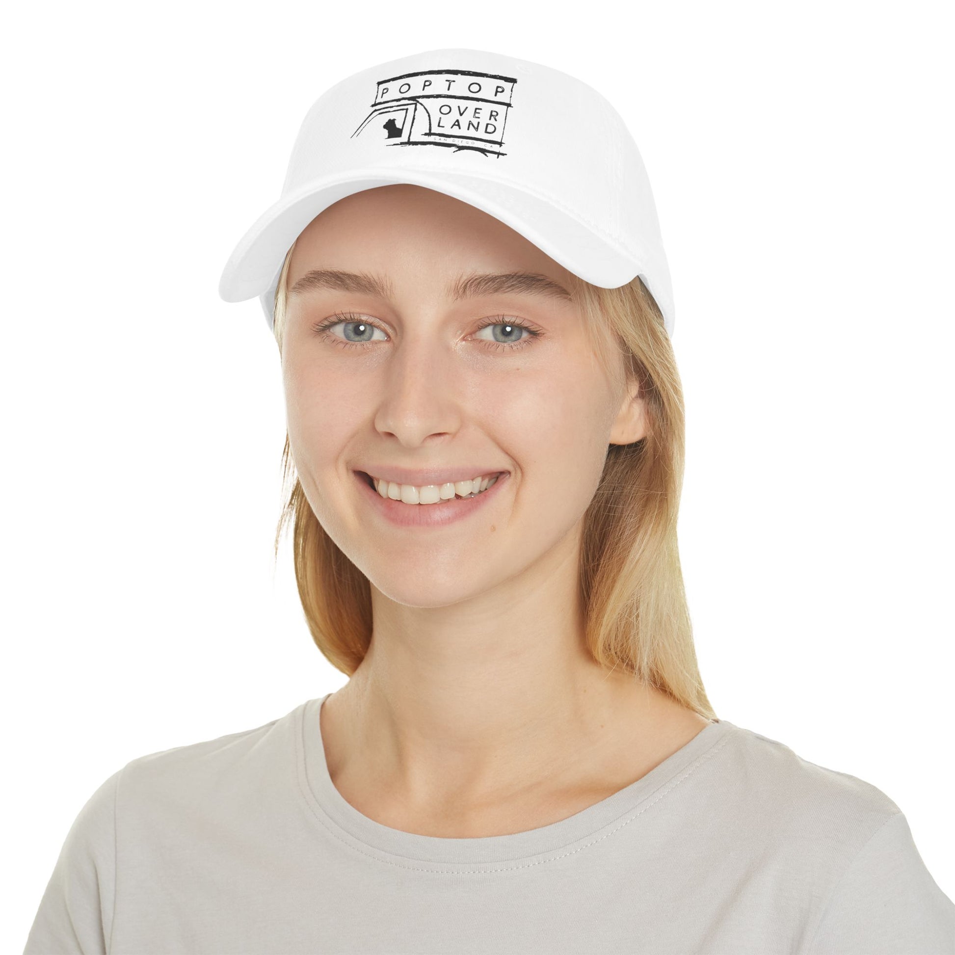 Poptop Overland Low Profile Baseball Cap - Adventure Ready Outdoor Hat