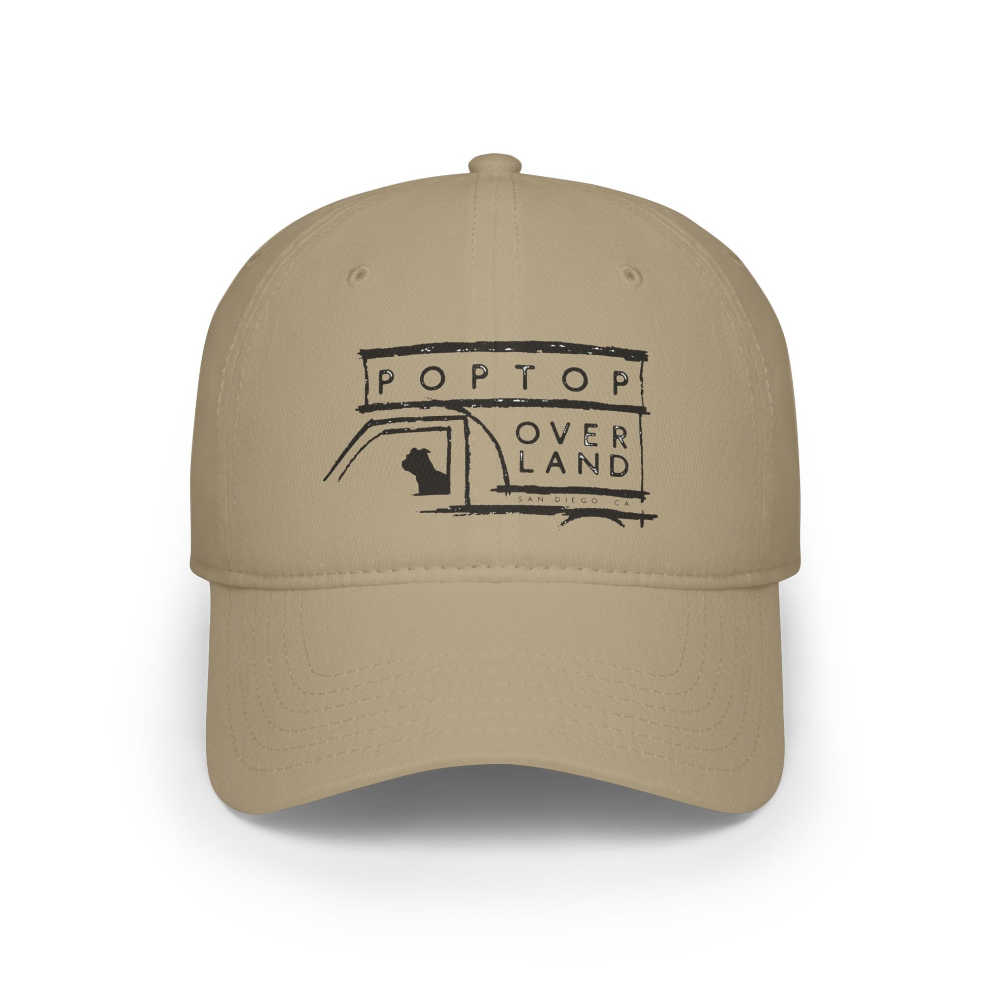 Poptop Overland Low Profile Baseball Cap - Adventure Ready Outdoor Hat