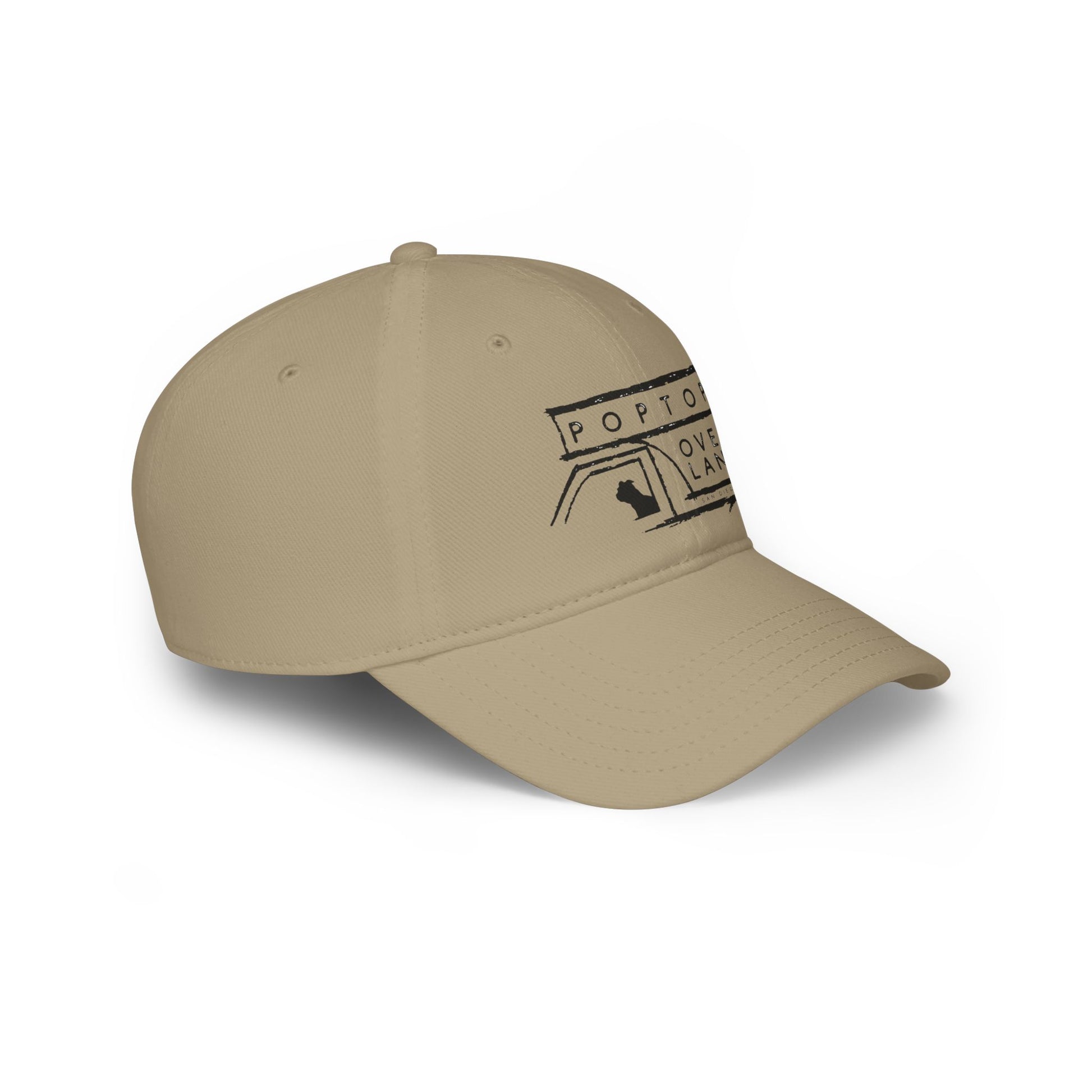 Poptop Overland Low Profile Baseball Cap - Adventure Ready Outdoor Hat