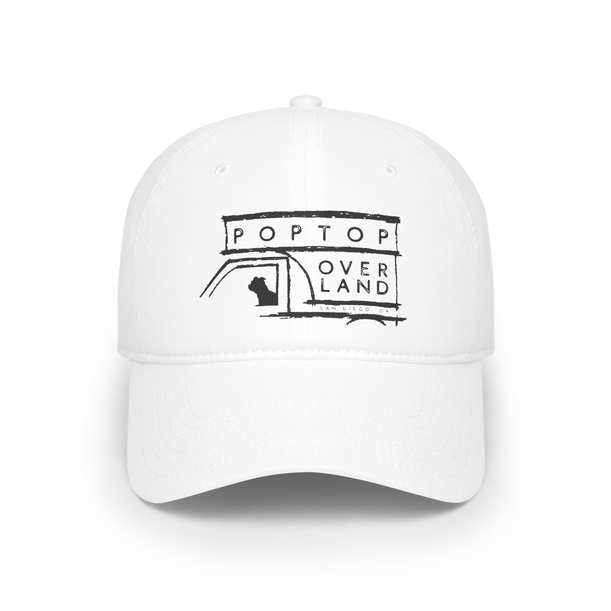 Poptop Overland Low Profile Baseball Cap - Adventure Ready Outdoor Hat