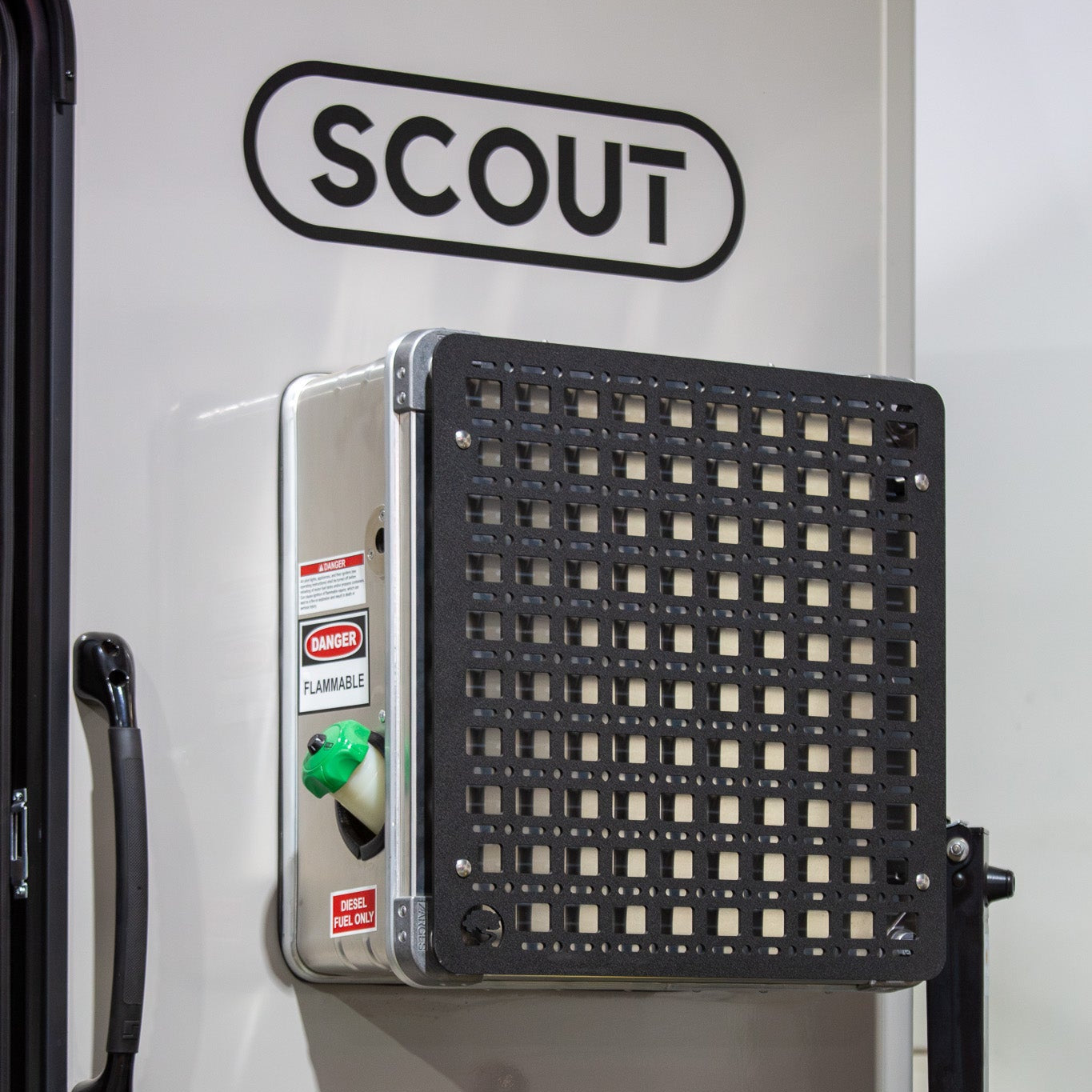 Scout Campers Diesel Heater Mounting Plate